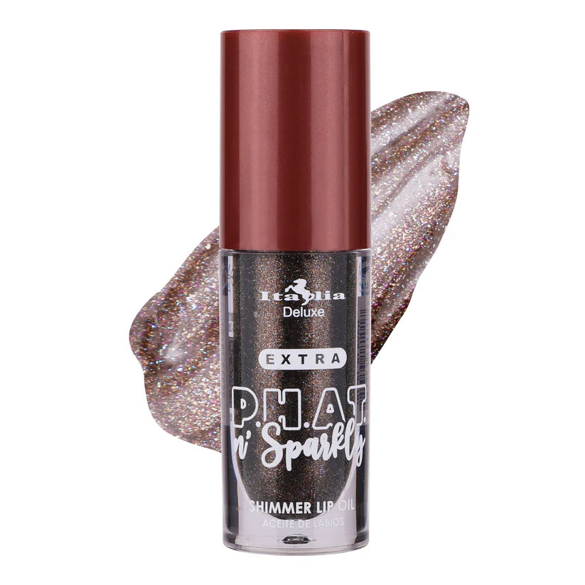 Extra P.H.A.T. n' Sparkly Shimmer Lip Oil | Aceite labial con brillo