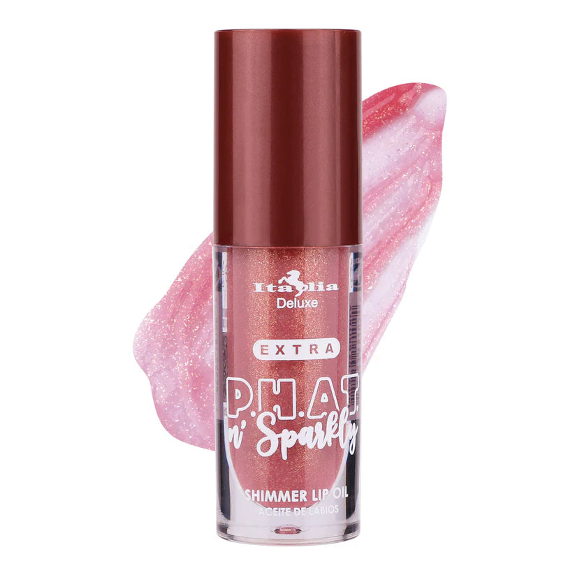 Extra P.H.A.T. n' Sparkly Shimmer Lip Oil | Aceite labial con brillo