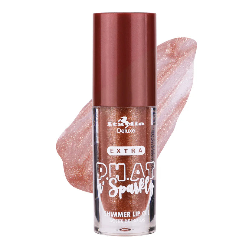 Extra P.H.A.T. n' Sparkly Shimmer Lip Oil | Aceite labial con brillo
