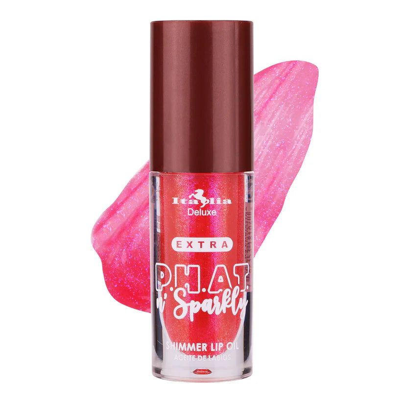 Extra P.H.A.T. n' Sparkly Shimmer Lip Oil | Aceite labial con brillo