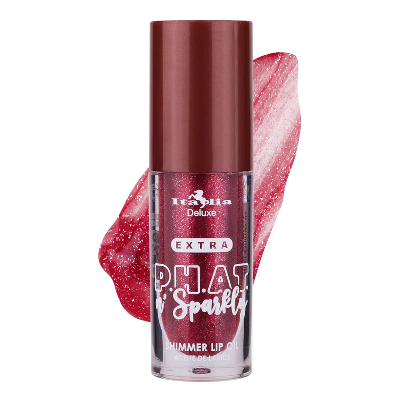 Extra P.H.A.T. n' Sparkly Shimmer Lip Oil | Aceite labial con brillo