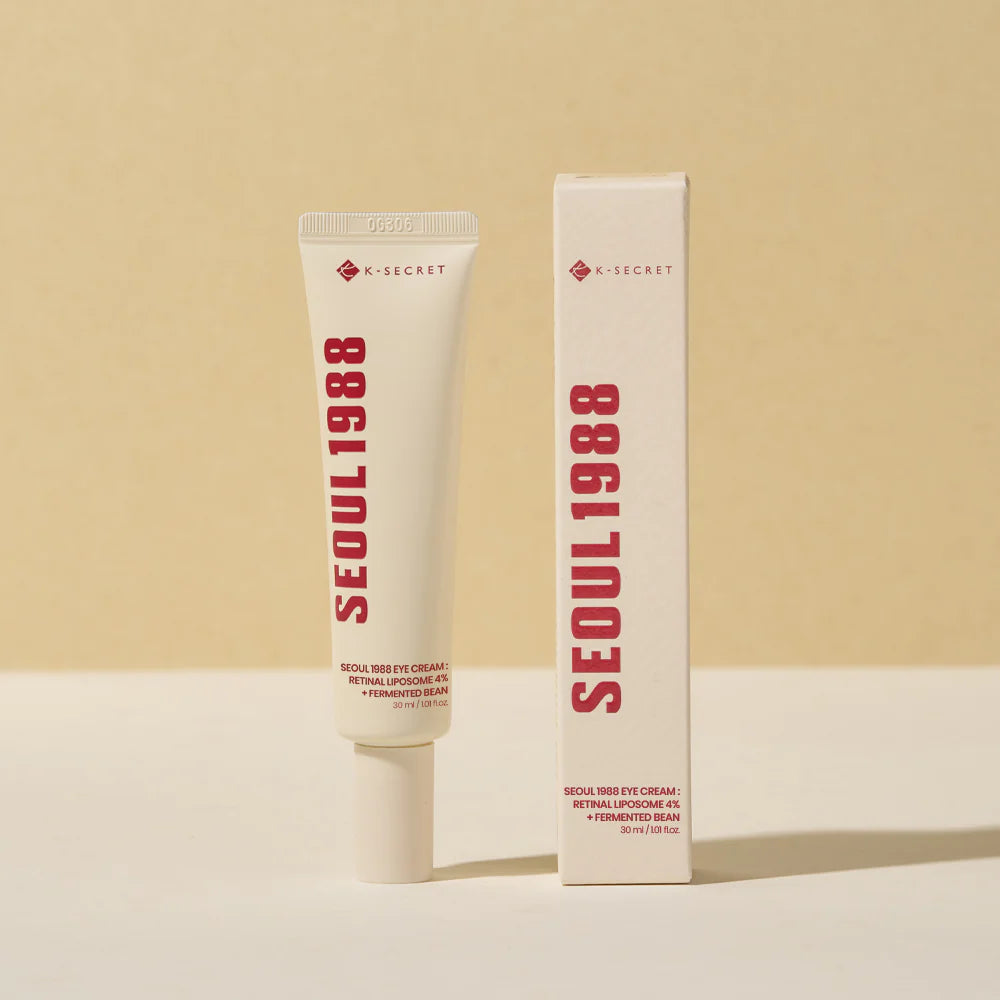 SEOUL 1988 Eye Cream : Retinal Liposome 4% + Fermented Bean | Contorno de ojos