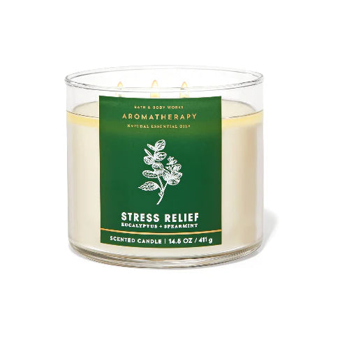 Stress Relief Candle | Vela 3 mechas | 411gr