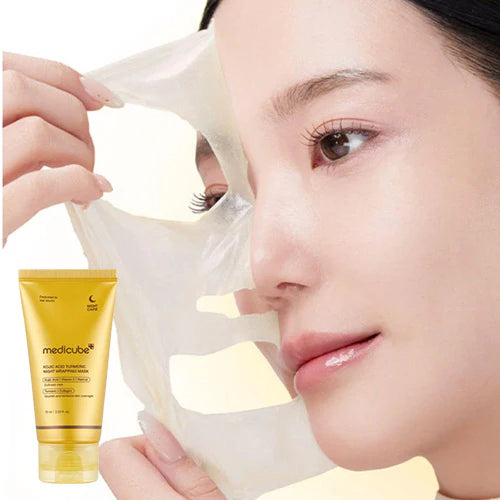 Kojic Acid Turmeric Night Wrapping Mask | Mascarilla nocturna iluminadora
