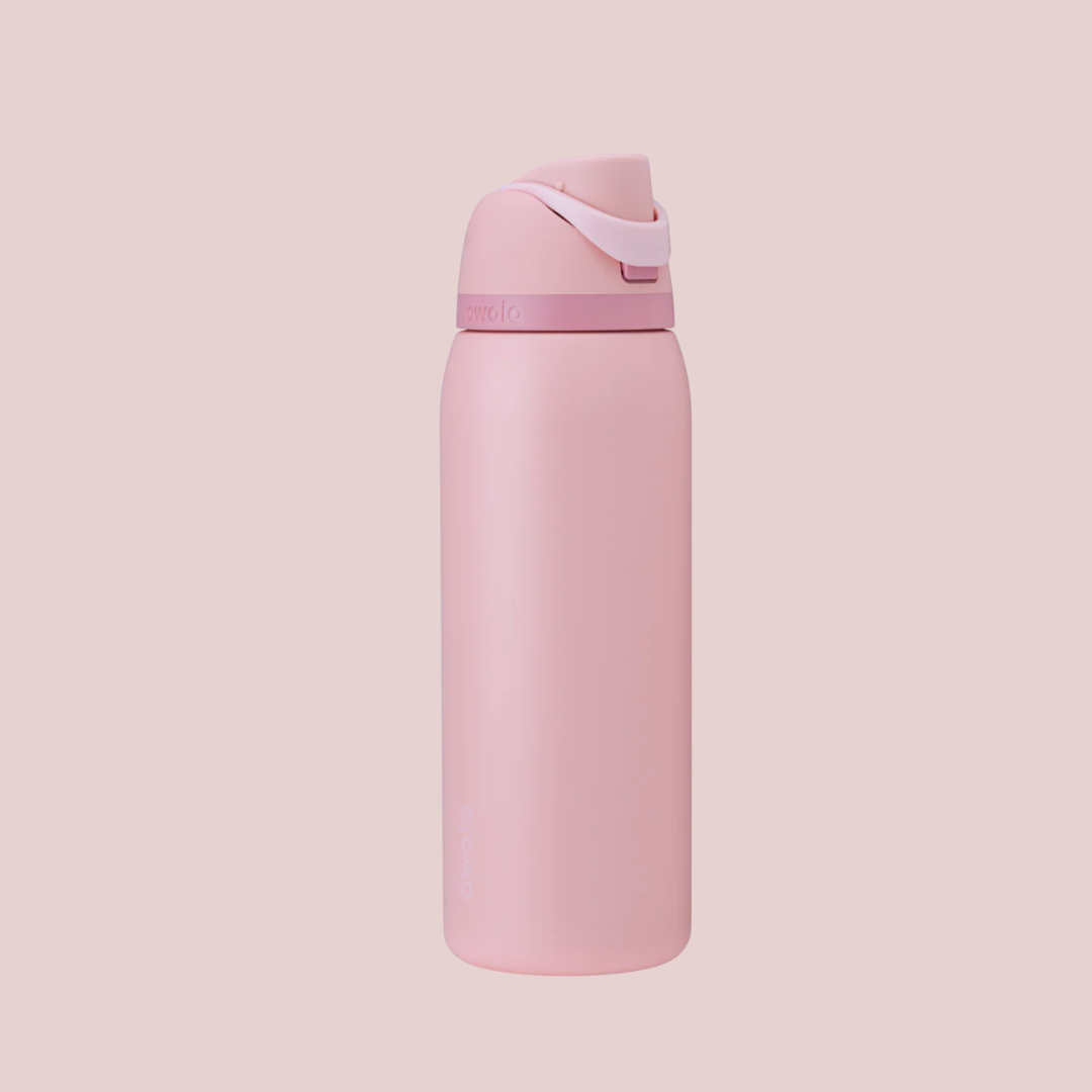 Rose Quartz Freesip Water Bottle | Termo 40 - 32 - 24 oz