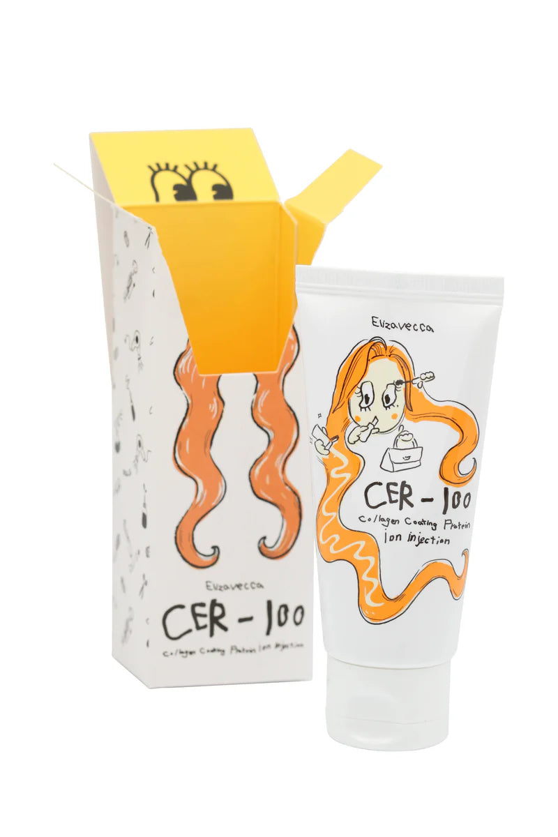 CER-100 Collagen Coating Protein Ion Injection | Tratamiento Hidratante Sin Enjuague