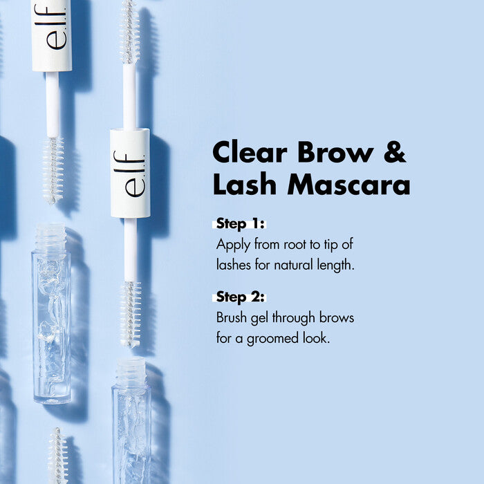 Clear Lash Gel & Brow Mascara | Gel para cejas y pestañas transparente