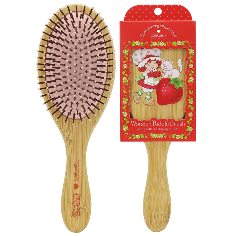 Strawberry Shortcake Wood Brush | Rosita Fresita Cepillo para cabello