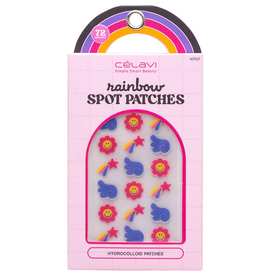 Rainbow Spot Patches | Parches Hidrocoloides | 72pz