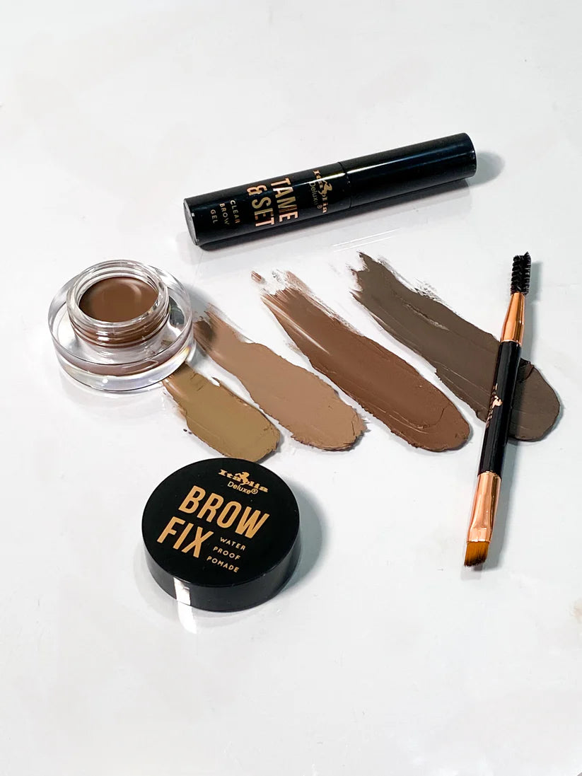 Brow Fix Kit | Set para cejas | sombra + gel + brocha