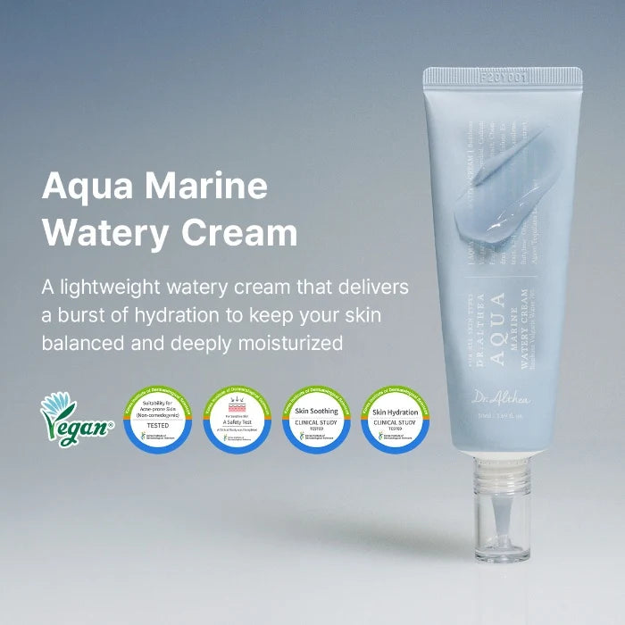 Aqua Marine Watery Cream  | Crema con Agua marina
