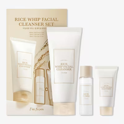 Rice Whip Facial Cleanser Set | Set limpiador + Tónico