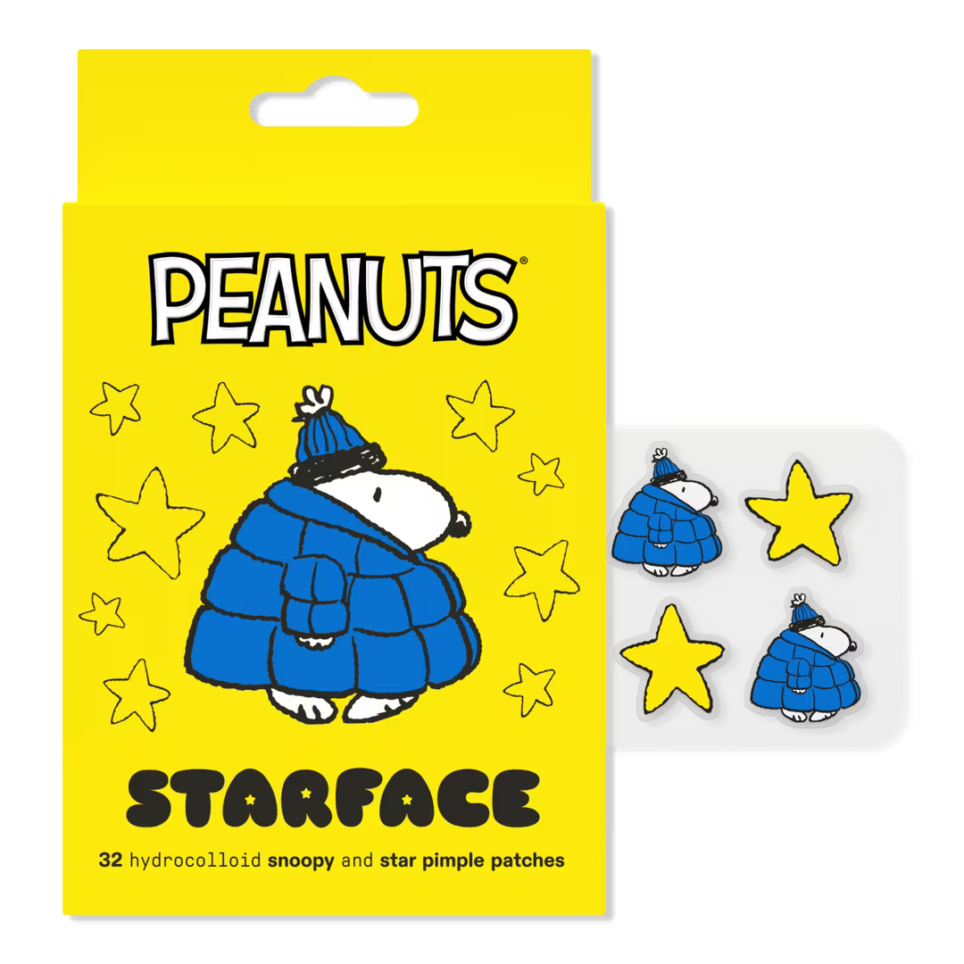 Peanuts x Starface | Blue Snoopy Refill | 32 pz Parches para brotes