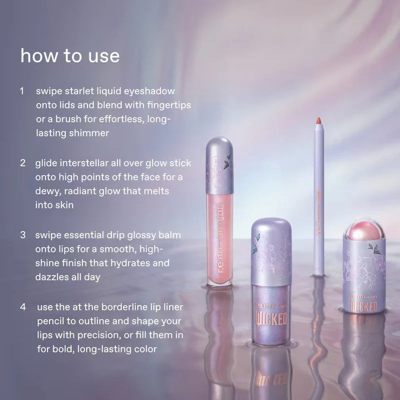 Wicked x REM Glinda - For Good | Set de maquillaje
