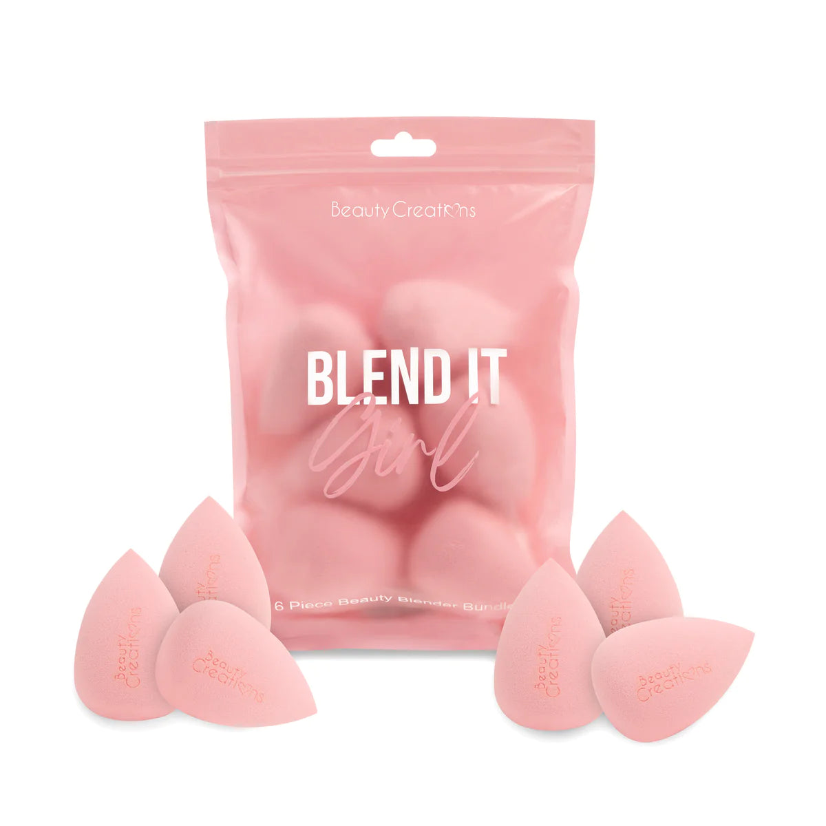 Pink Blend It Girl | Set de Esponjas | 6 pz