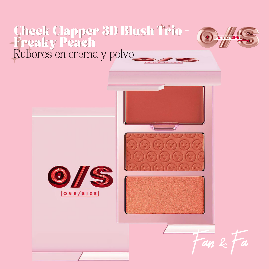 Cheek Clapper 3D Blush Trio | Paleta de rubores