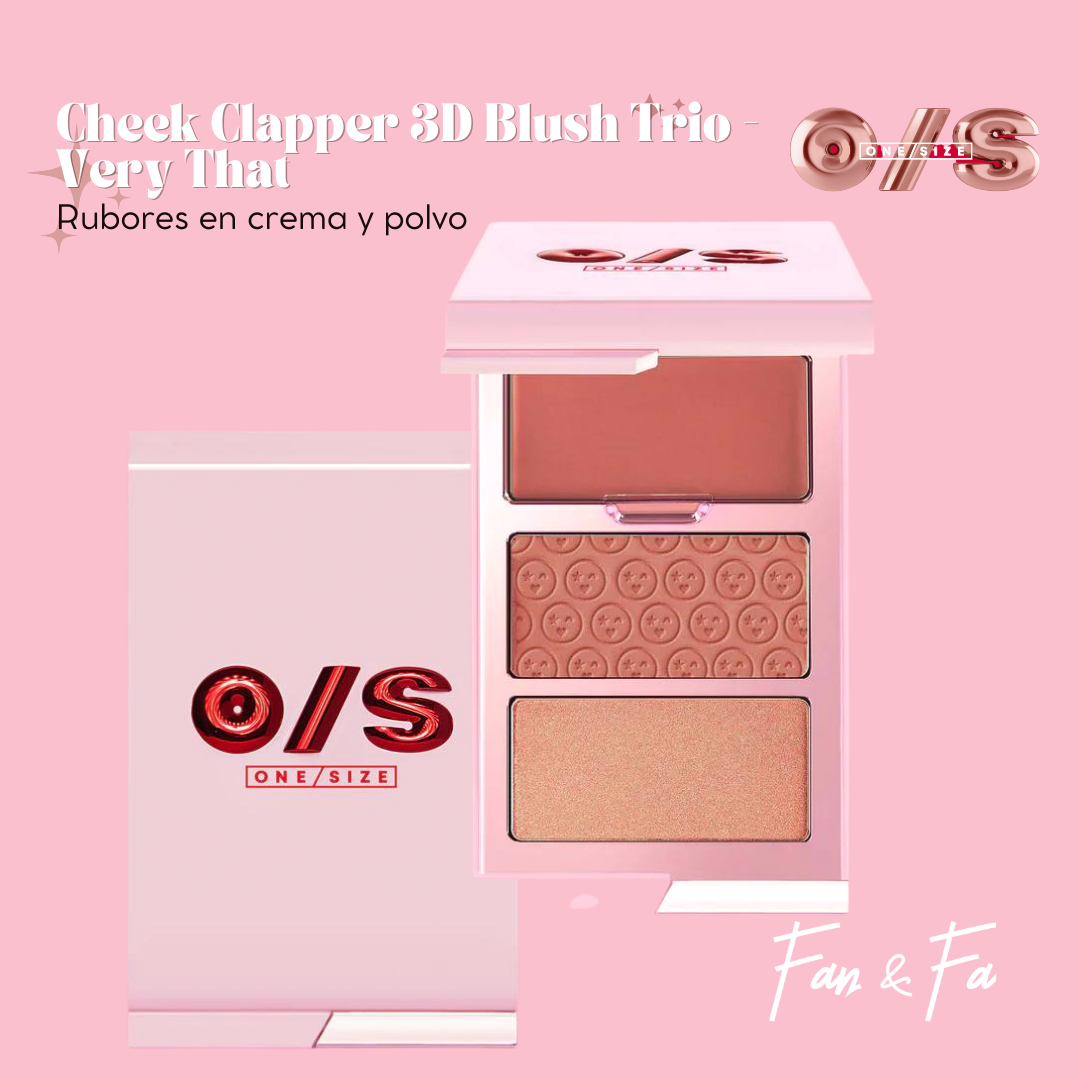 Cheek Clapper 3D Blush Trio | Paleta de rubores