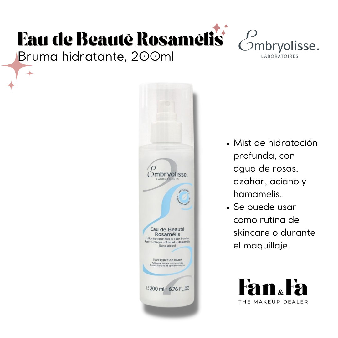 Eau de Baute Rosamelis | Mist - Bruma Hidratante para Rostro