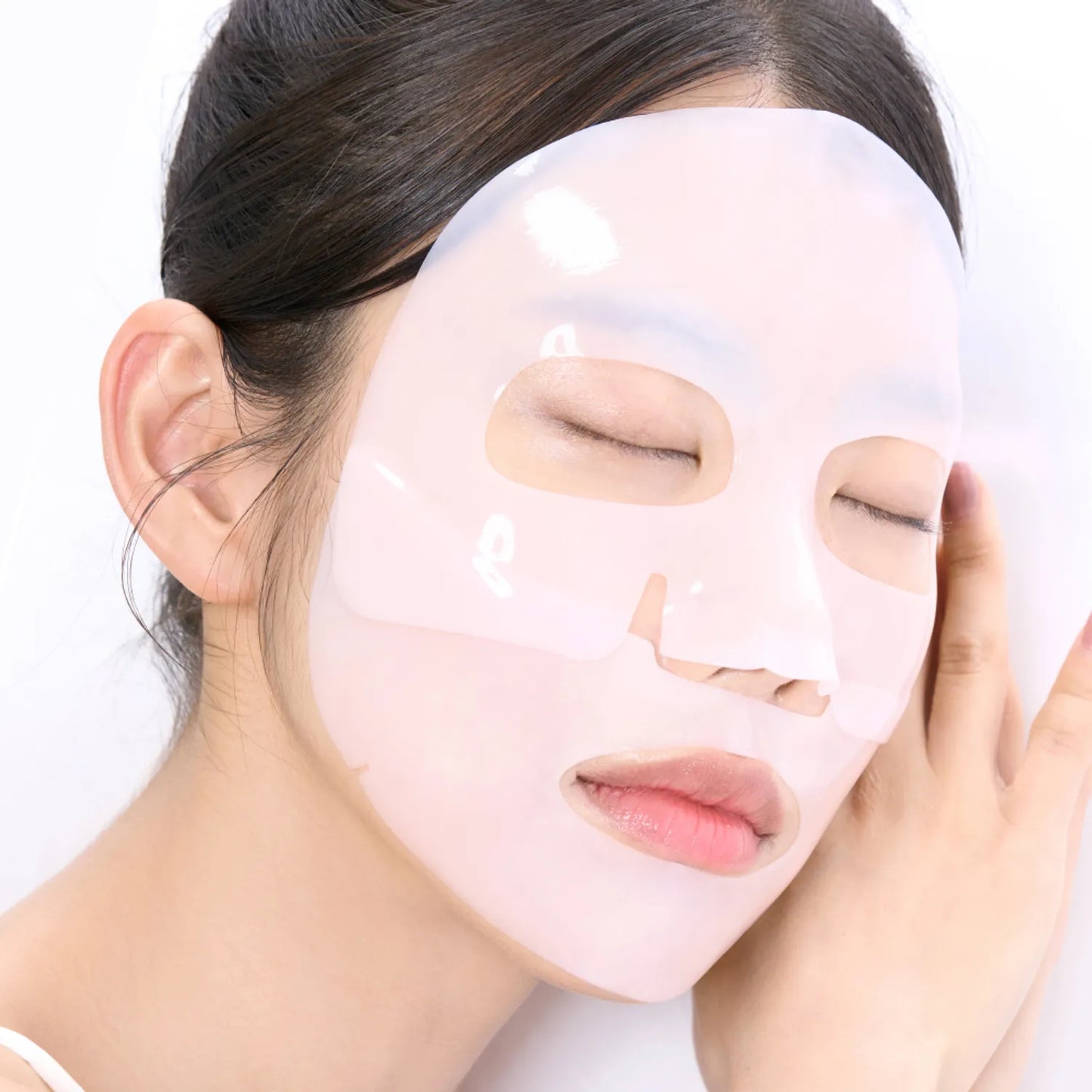 No.2 Rose PDRN Collagen Plumping Sheet Mask | Mascarilla reparadora iluminadora
