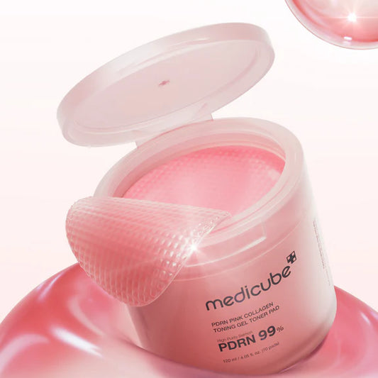 PDRN99 Pink Collagen Toning Gel Toner Pad | Almohadillas