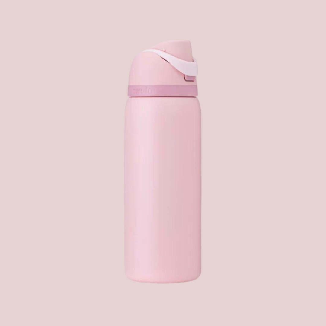 Rose Quartz Freesip Water Bottle | Termo 40 - 32 - 24 oz