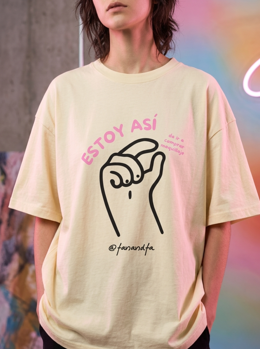 ESTOY ASÍ | F&F T-SHIRT | Playera Edición Limitada