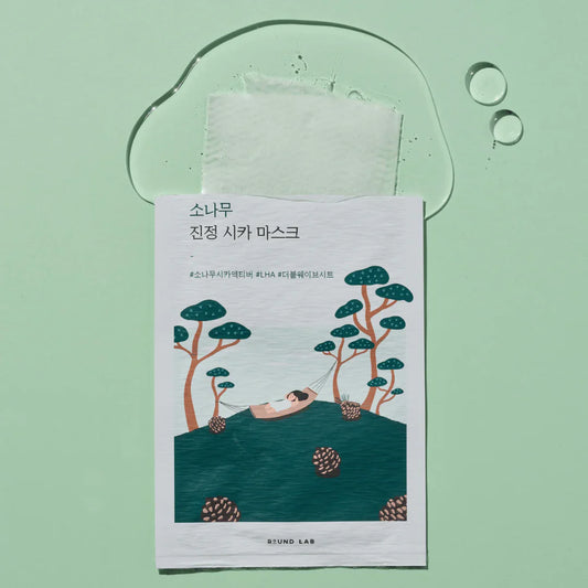 Pine Calming Cica Sheet Mask | Mascarilla para rostro