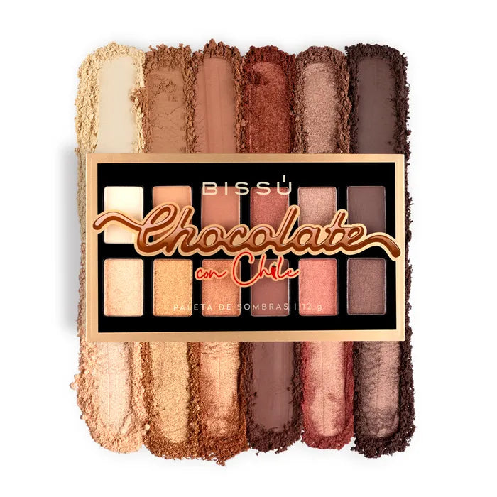 Paleta Chocolate Con Chile  | Paleta de sombras
