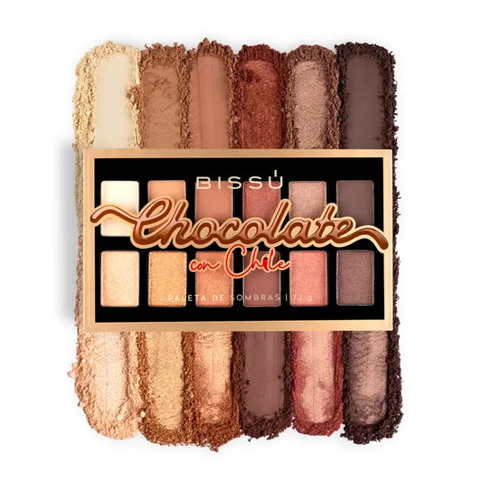 Paleta Chocolate Con Chile  | Paleta de sombras