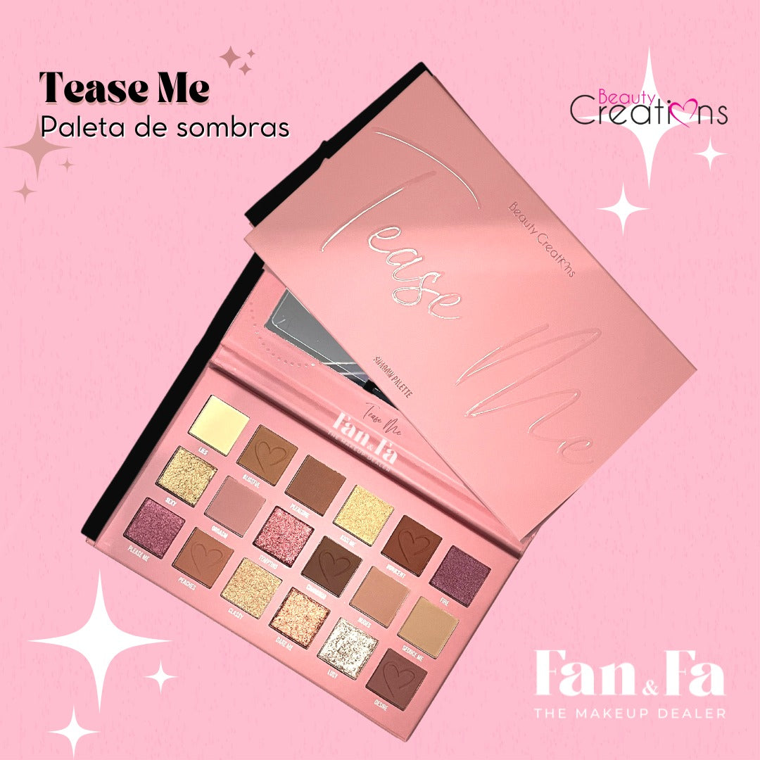 Tease Me Eyeshadow Palette | Paleta de sombras