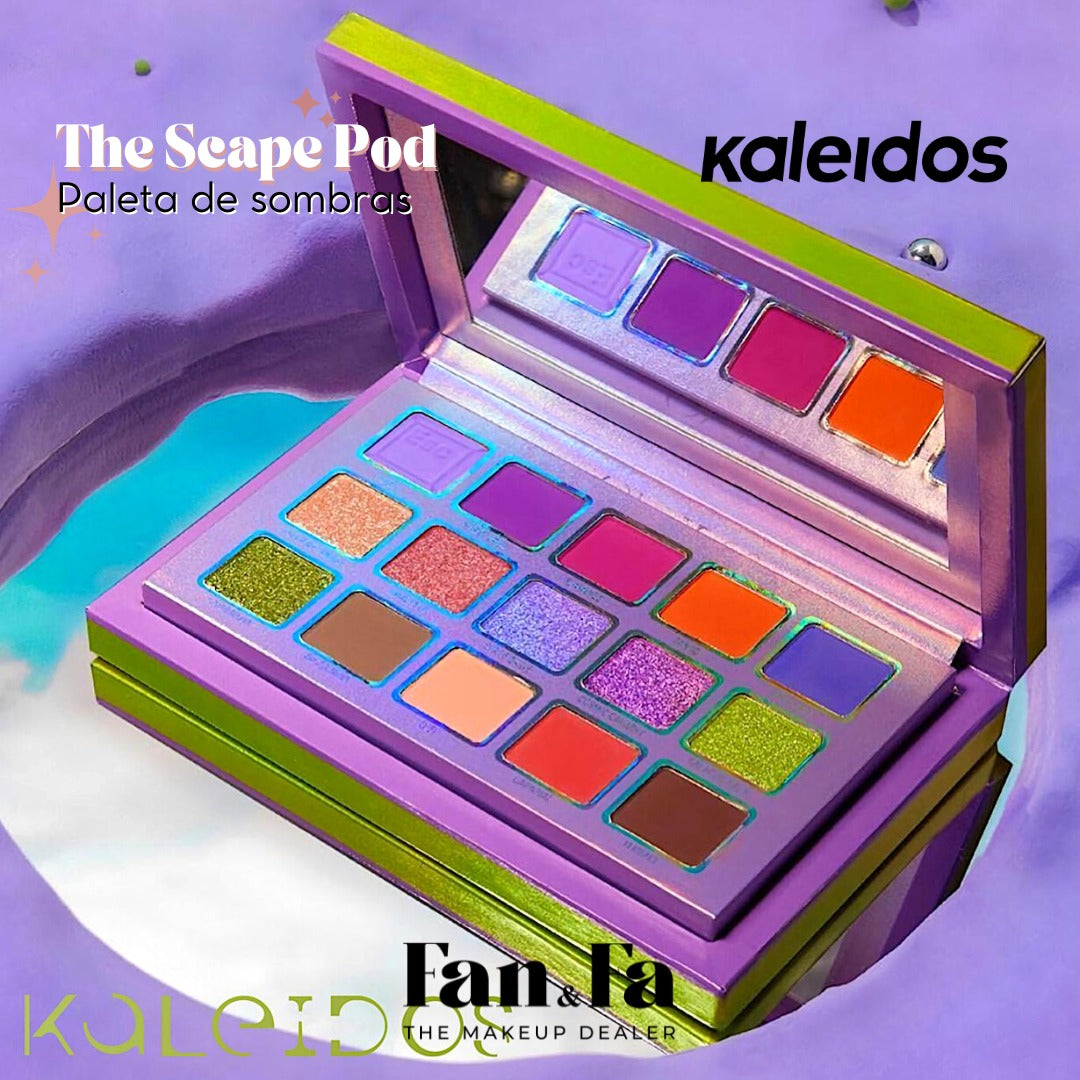 The Scape Pod Eyeshadow Palette | Paleta de sombras | PREORDEN