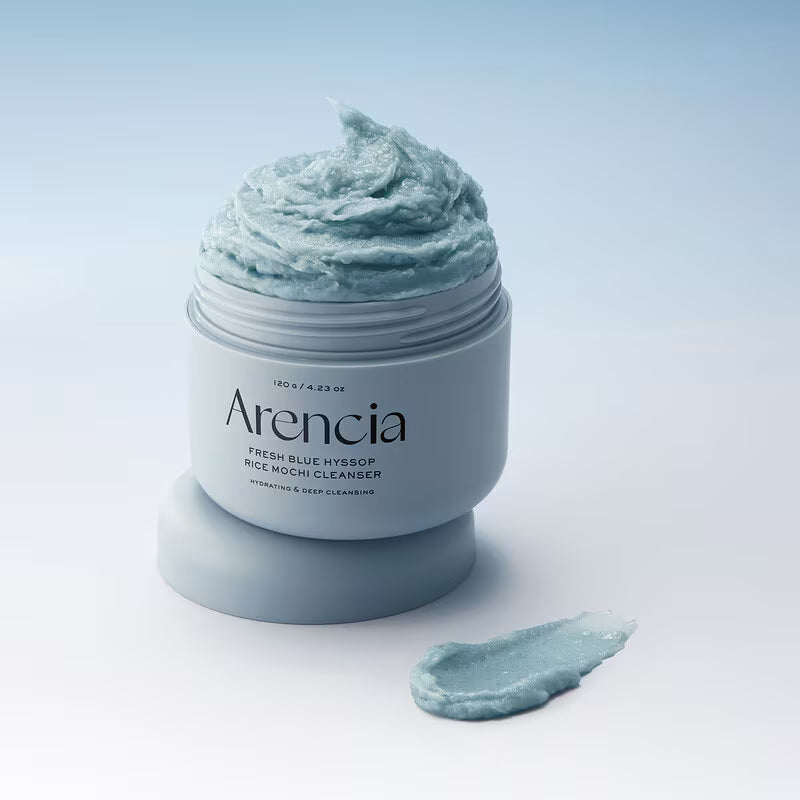 Fresh Blue Hyssop Rice Mochi Cleanser | Limpiador facial