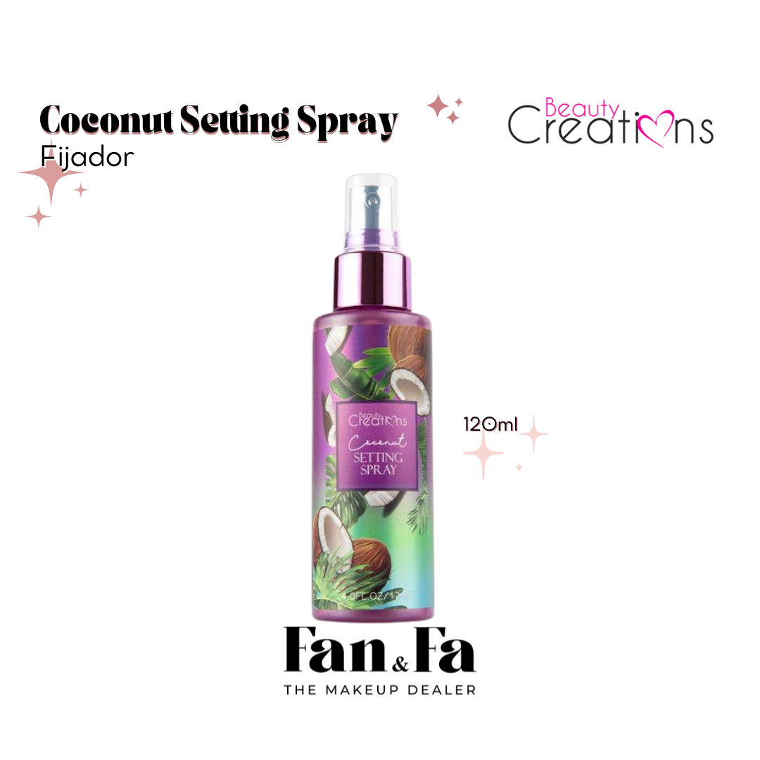 Coconut Setting Spray | Fijador de maquillaje