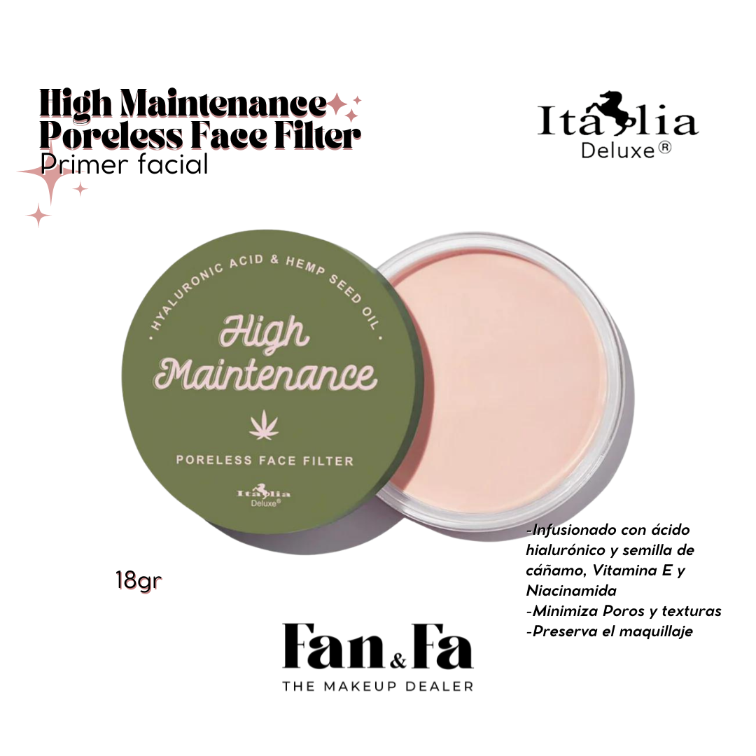 High Maintenance Poreless Face Filter | Primer para rostro