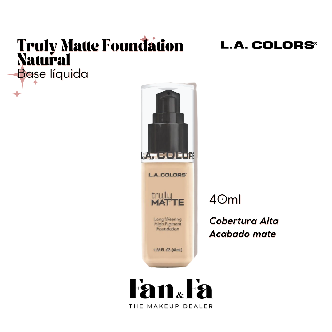 Truly Matte Foundation | Base de maquillaje