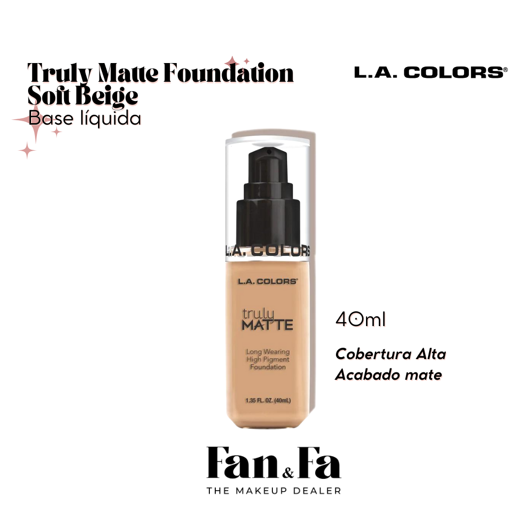 Truly Matte Foundation | Base de maquillaje