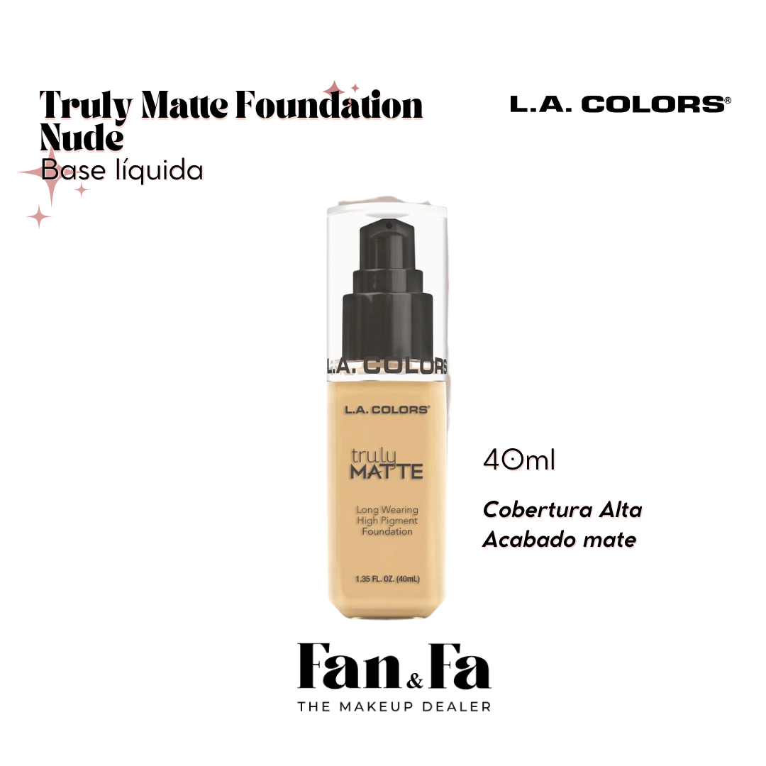 Truly Matte Foundation | Base de maquillaje