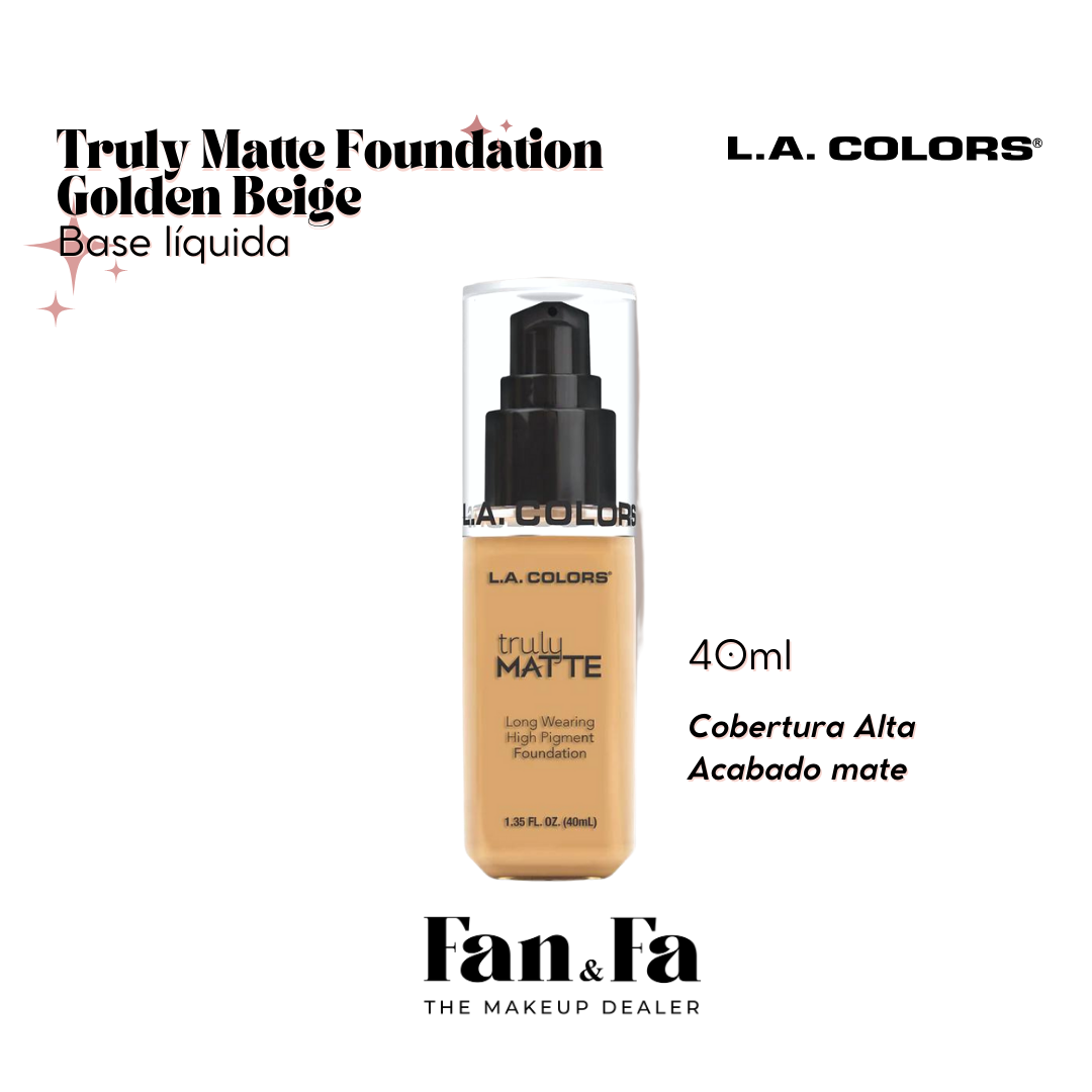 Truly Matte Foundation | Base de maquillaje