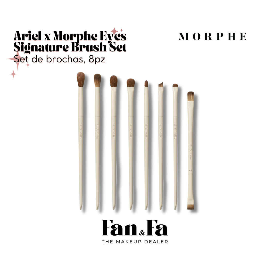 Ariel x Morphe Eyes Signature Brush Set | Set de brochas