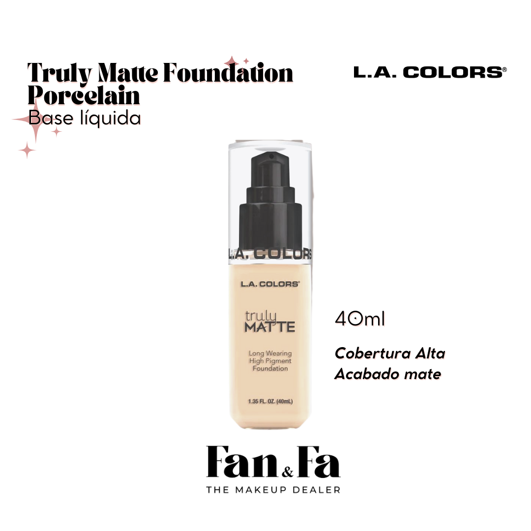 Truly Matte Foundation | Base de maquillaje