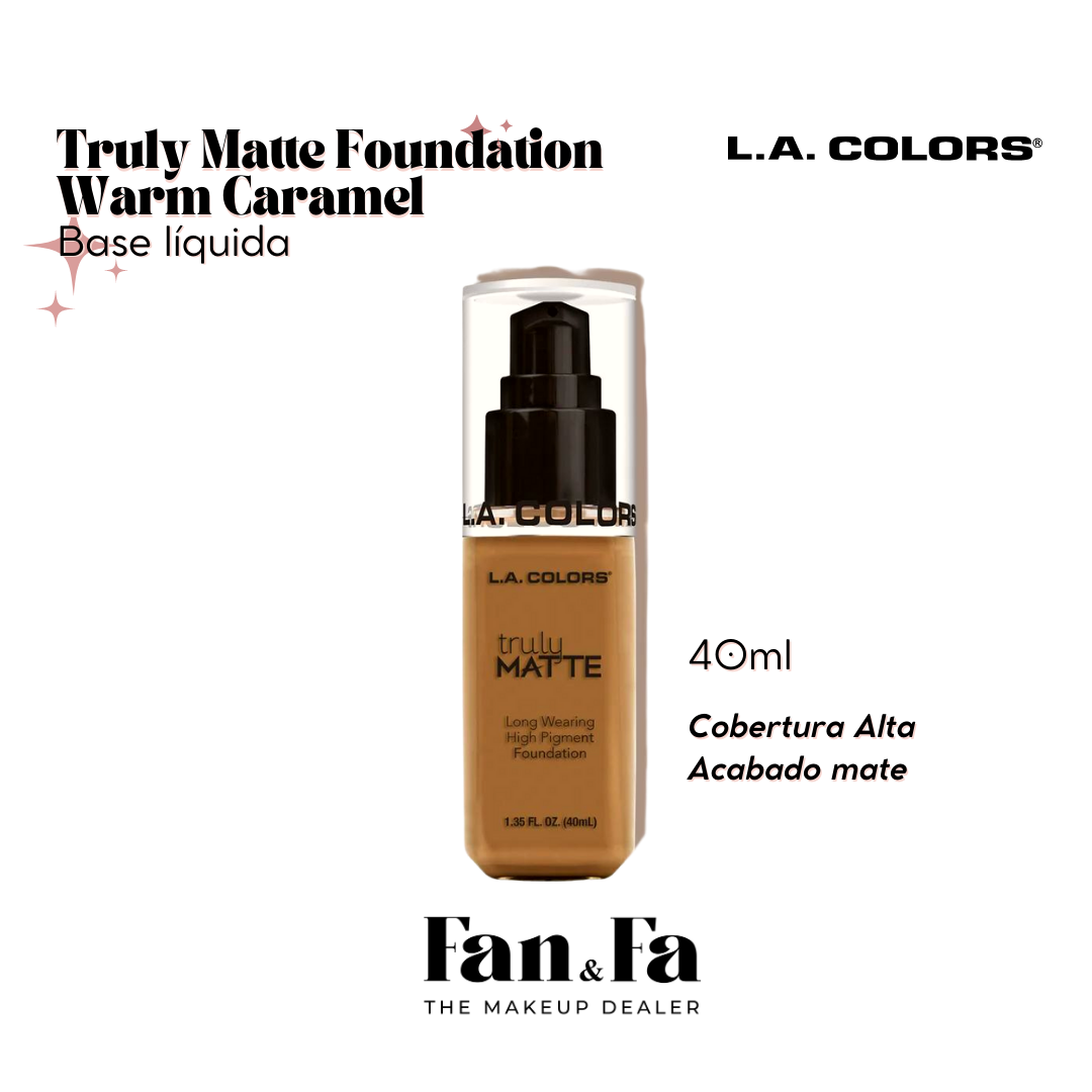 Truly Matte Foundation | Base de maquillaje