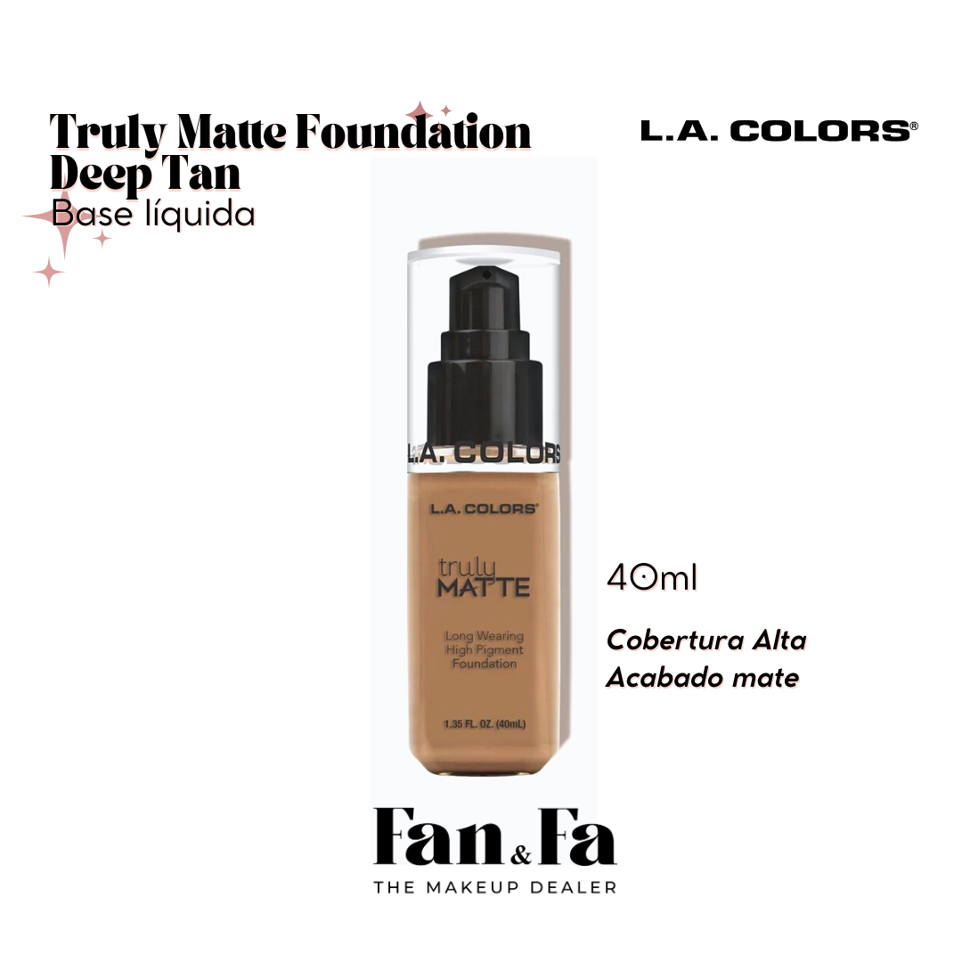 Truly Matte Foundation | Base de maquillaje