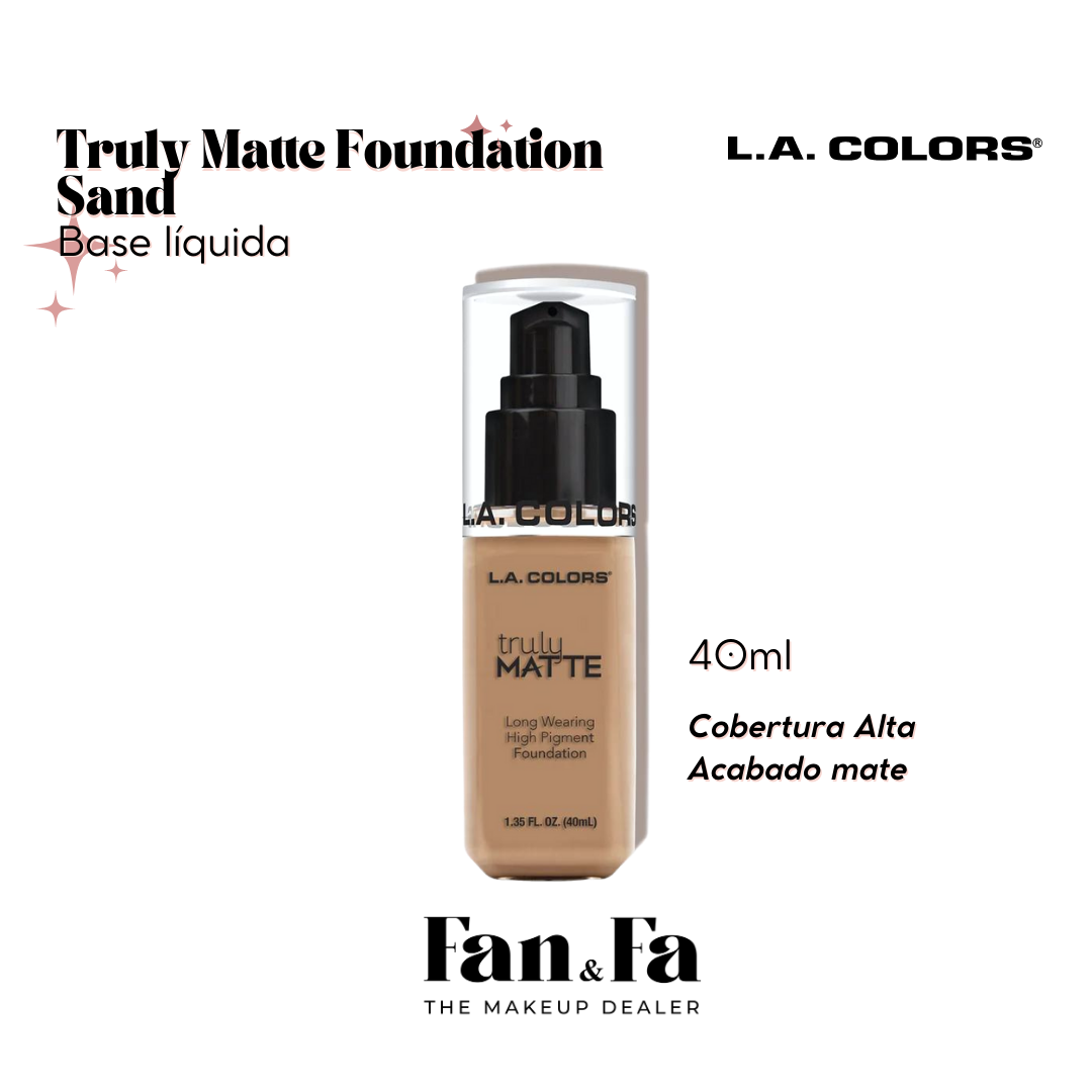 Truly Matte Foundation | Base de maquillaje