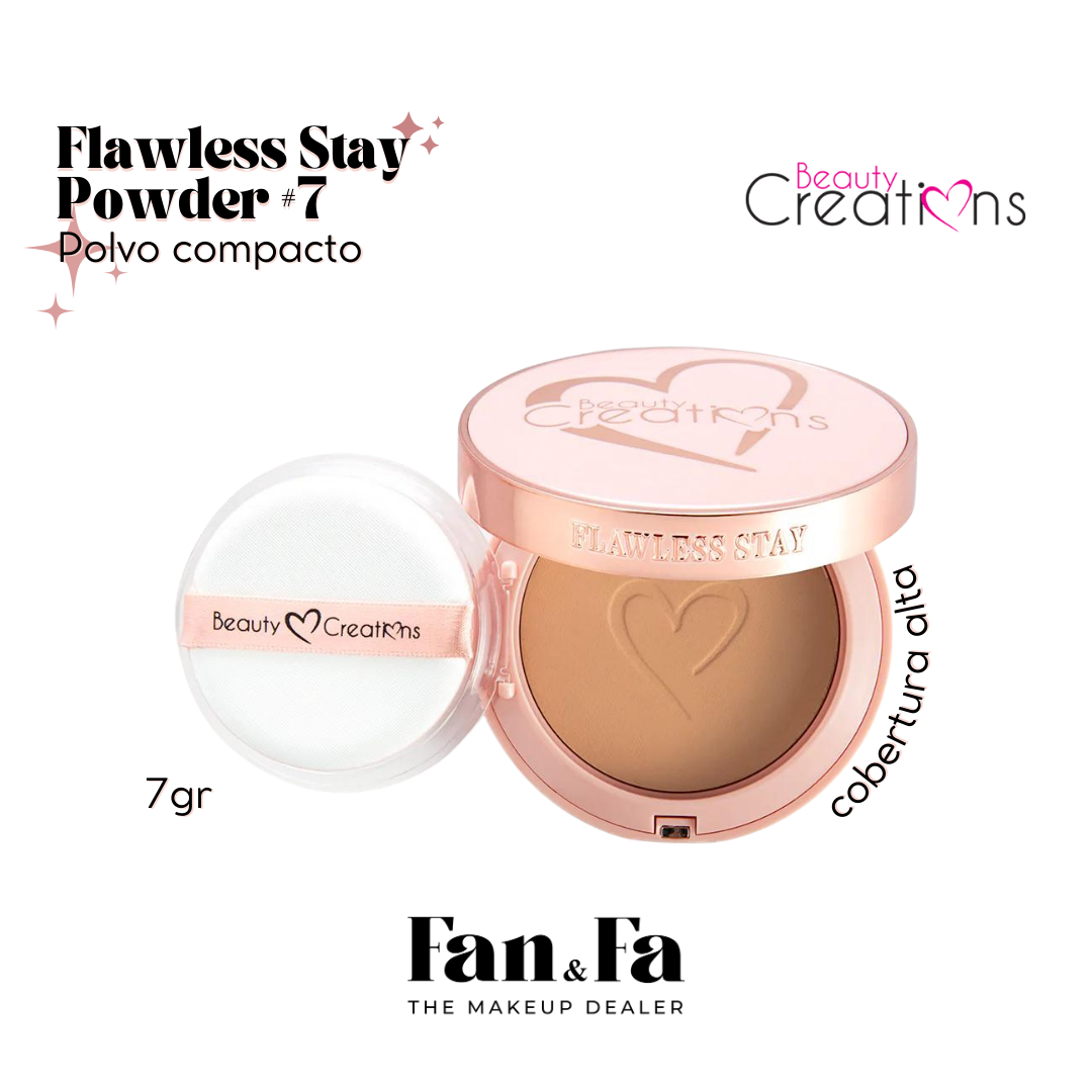 Flawless Stay Powder | Polvo compacto con color