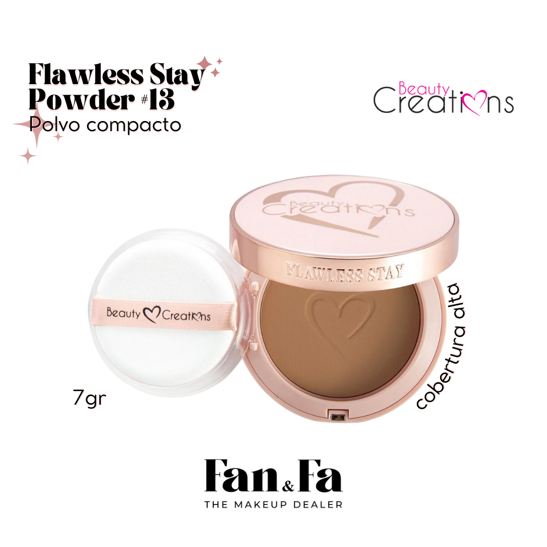 Flawless Stay Powder | Polvo compacto con color