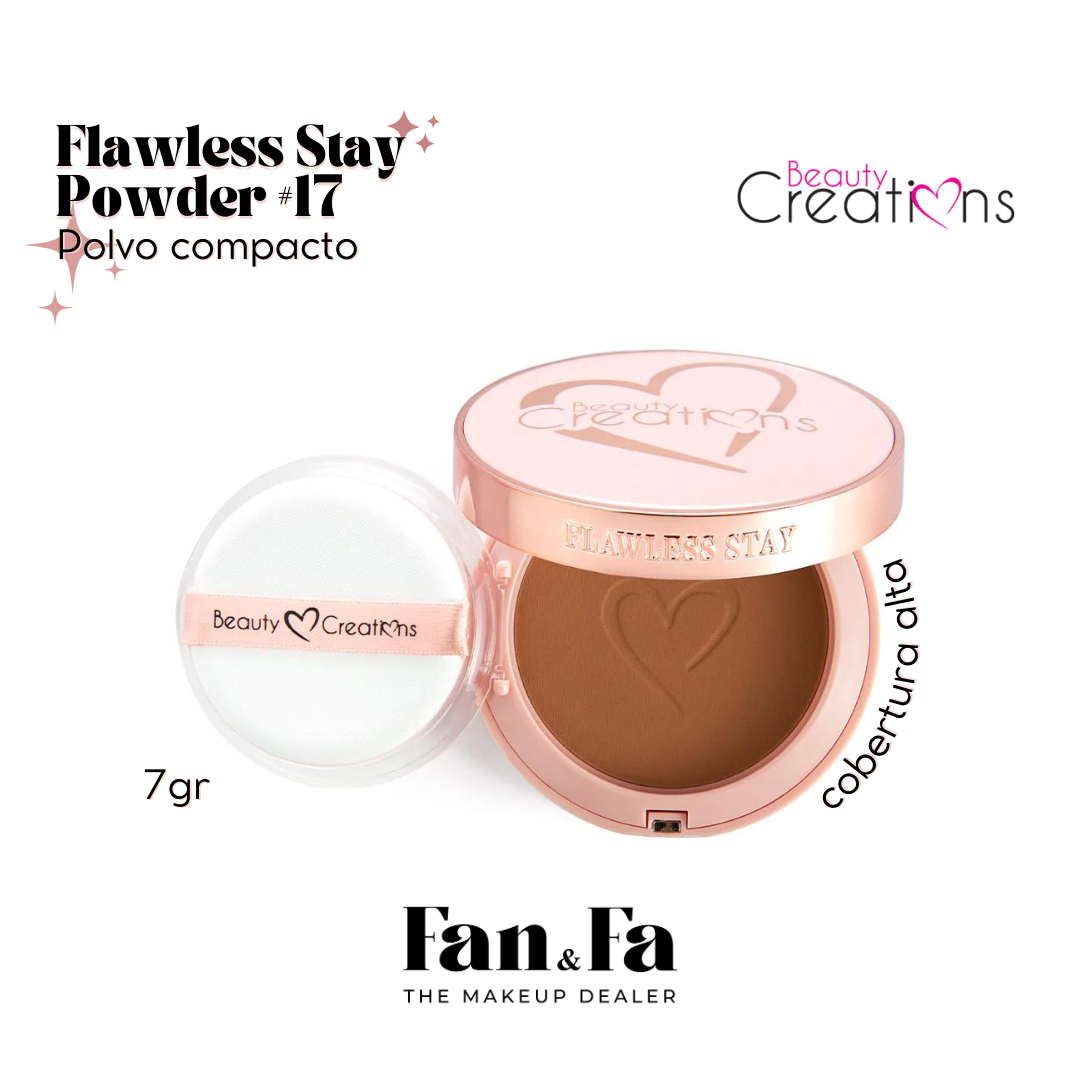 Flawless Stay Powder | Polvo compacto con color