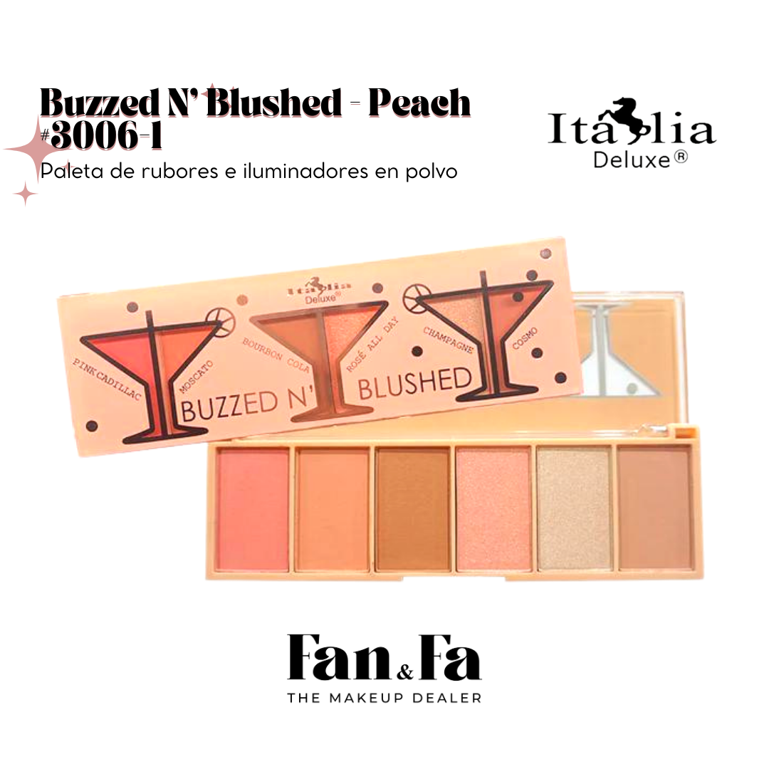 Buzzed N Blushed | Paleta de rubores