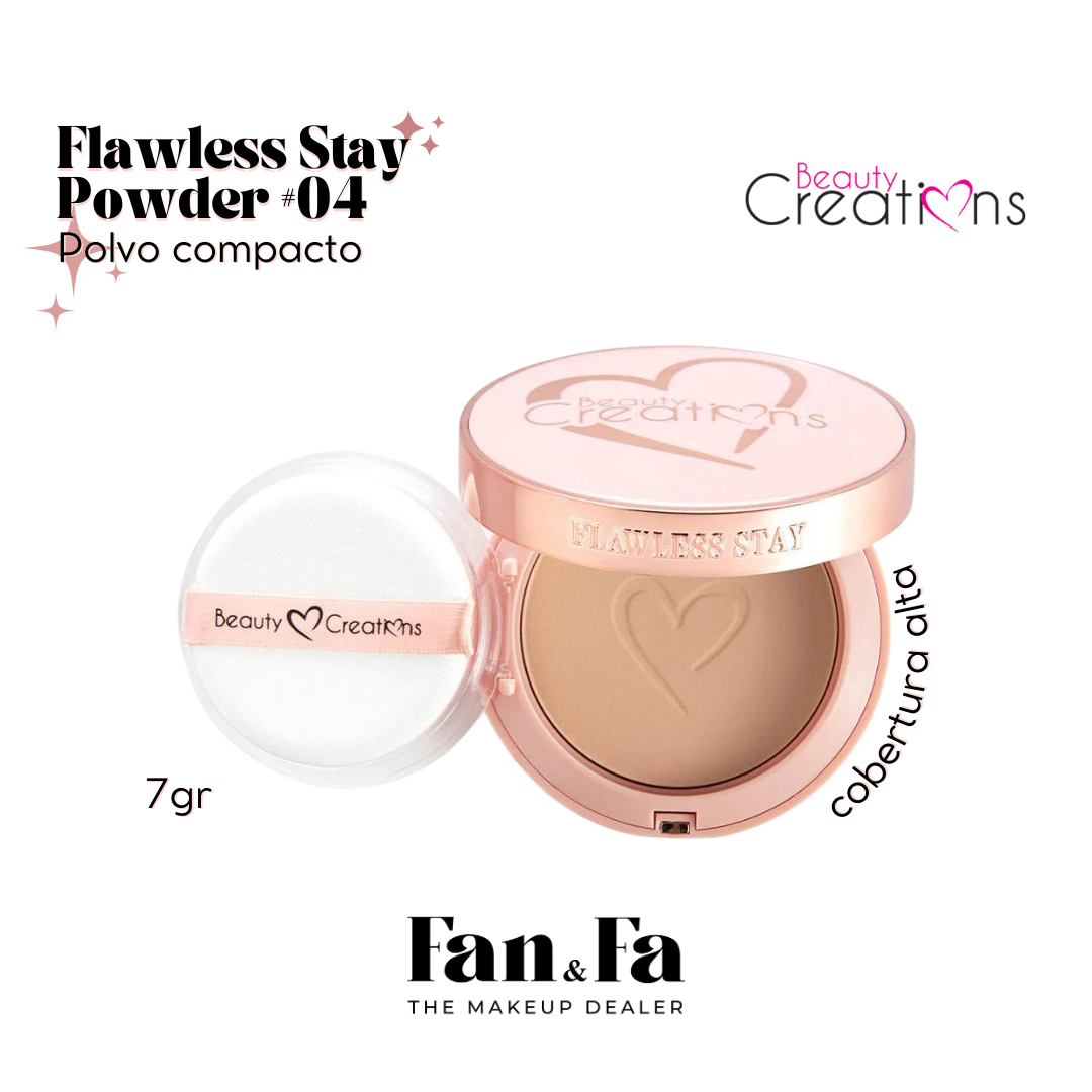 Flawless Stay Powder | Polvo compacto con color