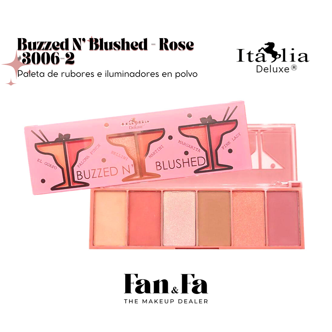 Buzzed N Blushed | Paleta de rubores