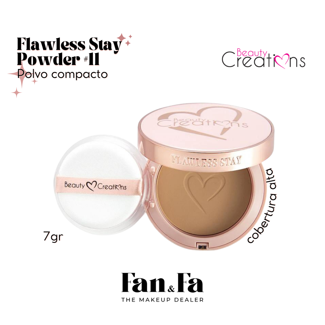 Flawless Stay Powder | Polvo compacto con color